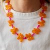Orange & Pink Necklace