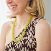 Chartreuse Jade Necklace