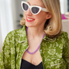 Light Purple Jade Necklace