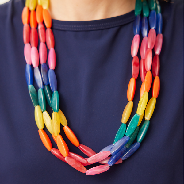 Mod Rainbow Necklace