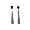 Drop Earrings, gray