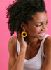 handmade designer womens yellow estella earrings katie bartels