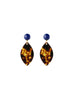 handmade designer womens tortoise shell ikram earrings katie bartels