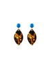 handmade designer womens tortoise shell ikram earrings katie bartels