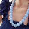 handmade womens light blue necklace katie bartels