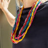 handmade womens colorful long geometric necklaces katie bartels