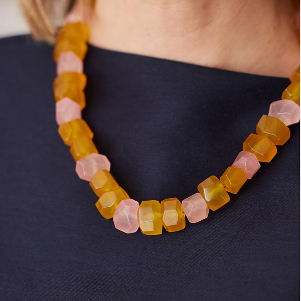 Yellow & Pink Necklace