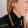 Small Tree Drop Earrings