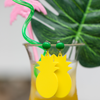 Tropicana Earrings, yellow