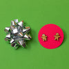 handmade designer womens wood gingerbread earrings katie bartels
